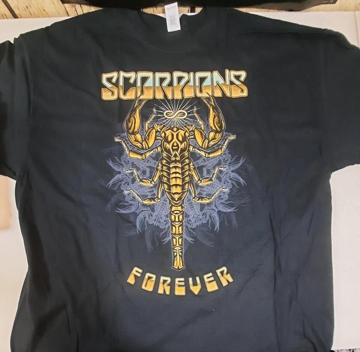 Scorpions 2017 Crazy World Tour Double Sided Band T Shirt 3XL XL
Scorpions 2017 Crazy World Tour Double Sided Band T Shirt 3XL XL
