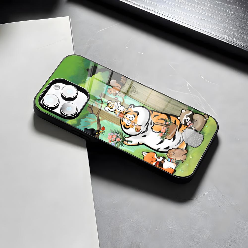 Funny Fat Tiger Phone Case For IPhone 17 Pro Max 15 Pro 16 14 Plus 12 13 Mini 11 Pro Shockproof Glass Cover iPhone15 Plus
Funny Fat Tiger Phone Case For IPhone 17 Pro Max 15 Pro 16 14 Plus 12 13 Mini 11 Pro Shockproof Glass Cover iPhone15 Plus