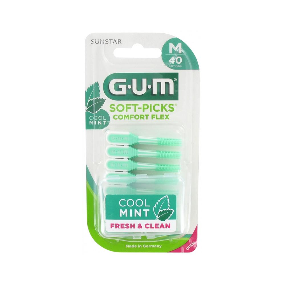 Межзубные щетки для десен Soft Picks Comfort Flex Mint Regular 670 Pack of 40