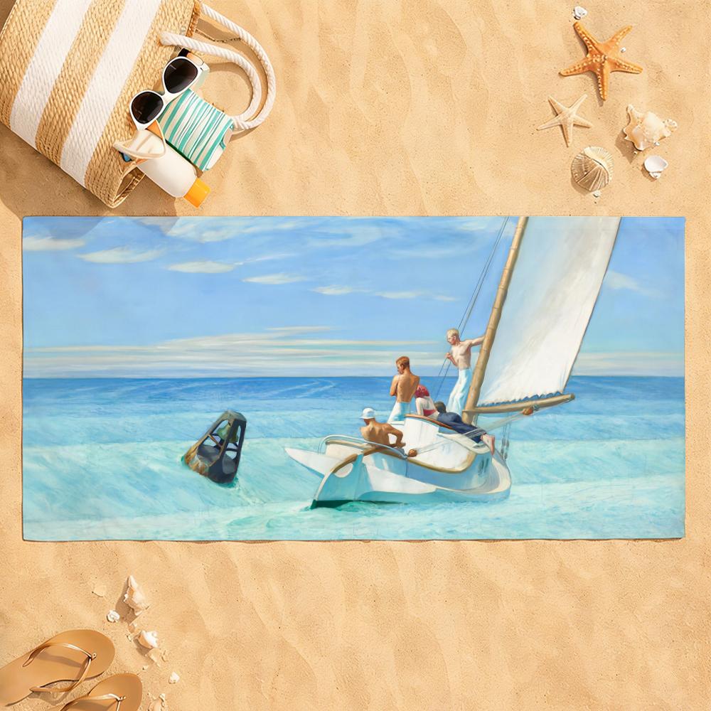 Art Edward Hopper Towel Quick Dry Absorbent Beach Towel for Sports, Fitness, Swimming and Outdoor Activities W30*H60(CM)
Art Edward Hopper Towel Quick Dry Absorbent Beach Towel for Sports, Fitness, Swimming and Outdoor Activities W30*H60(CM)