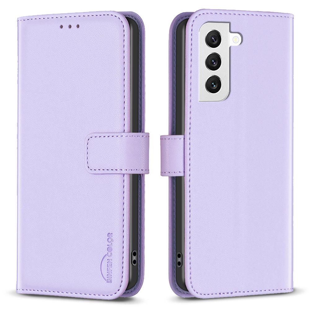 BINFEN COLOR BF17 Stand Phone Cover for Samsung Galaxy S22 5G Wallet PU Leather Cell Phone Case Purple
BINFEN COLOR BF17 Stand Phone Cover for Samsung Galaxy S22 5G Wallet PU Leather Cell Phone Case Purple