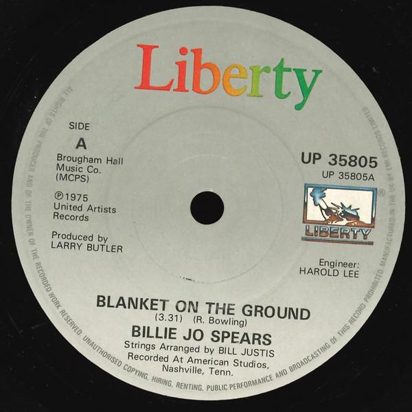 7-дюймовая пластинка BILLIE JO SPEARS Blanket On The Ground UP35805 Liberty UK CountryFolk Б/у
7-дюймовая пластинка BILLIE JO SPEARS Blanket On The Ground UP35805 Liberty UK CountryFolk Б/у