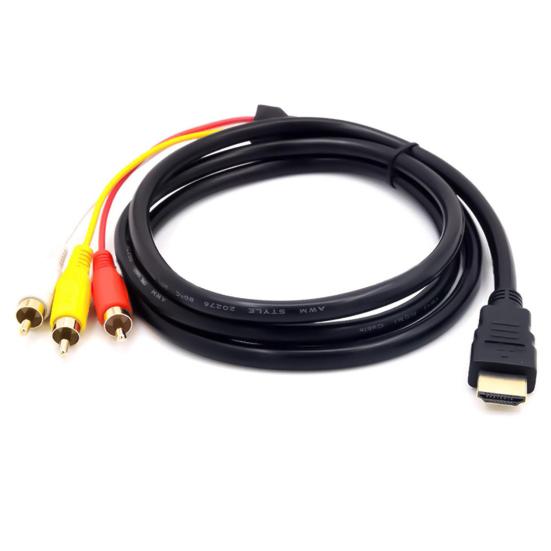 DOONJIEY HDMI-compatible to 3RCA Video Audio AV Component Converter Adapter Cable for HDTV
DOONJIEY HDMI-compatible to 3RCA Video Audio AV Component Converter Adapter Cable for HDTV