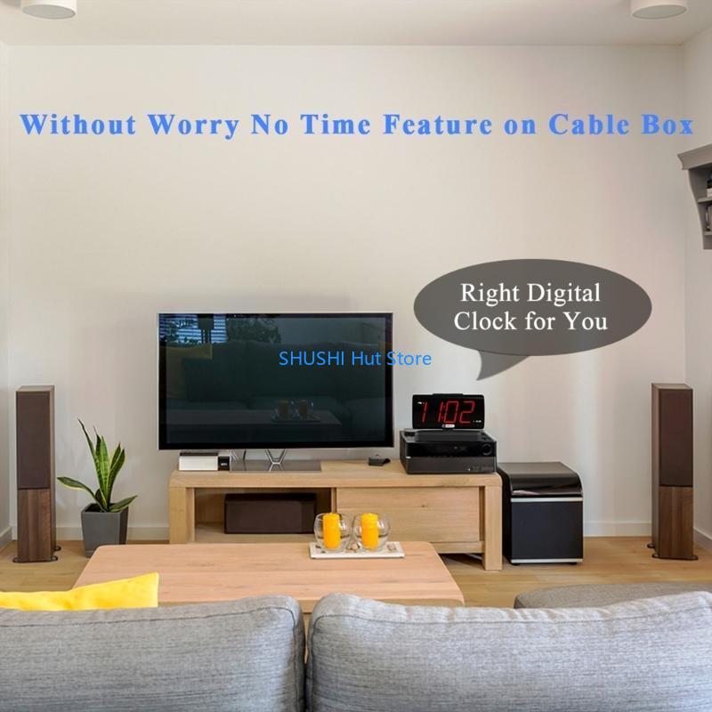 LED Digital Alarm Adjustable Brightness LED Alarm Clock for Kids Adults Elderly D57B China Mainland
LED Digital Alarm Adjustable Brightness LED Alarm Clock for Kids Adults Elderly D57B China Mainland