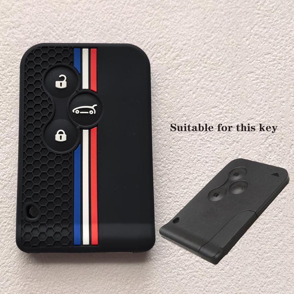 3 Buttons Car New Silicone Remote Key Case Fob Cover For Renault Megane Ii Grand Scenic 2006 2007 2008 Smart Keyless Accessories
3 Buttons Car New Silicone Remote Key Case Fob Cover For Renault Megane Ii Grand Scenic 2006 2007 2008 Smart Keyless Accessories