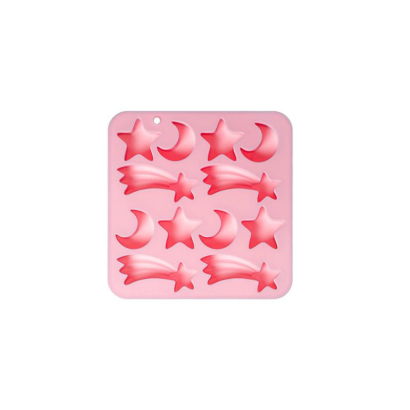12 Cavity Five-Pointed Star Silicone Molds 3D Moon, Meteor, Fondant Candy Chocolate Mould Ice Grid Mold Cake Decor рожевий
12 Cavity Five-Pointed Star Silicone Molds 3D Moon, Meteor, Fondant Candy Chocolate Mould Ice Grid Mold Cake Decor рожевий