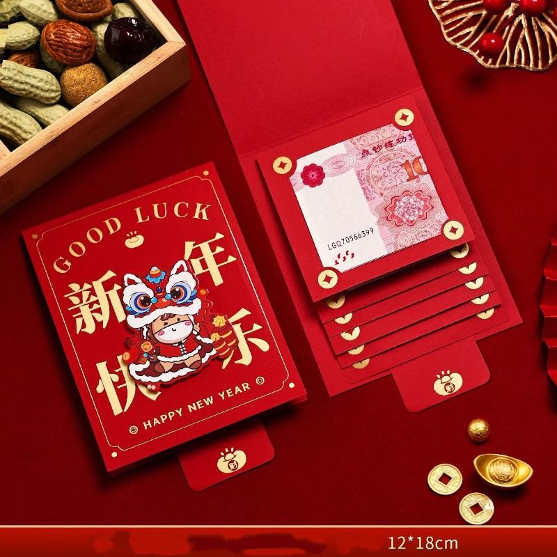 2026 Новий Рік Червоний Конверт Найкращої Удачі в Рік Коня Креативний Міцний Витяжні Червоні Конверти 6/10 Відділень 1 шт. A1
2026 Новий Рік Червоний Конверт Найкращої Удачі в Рік Коня Креативний Міцний Витяжні Червоні Конверти 6/10 Відділень 1 шт. A1