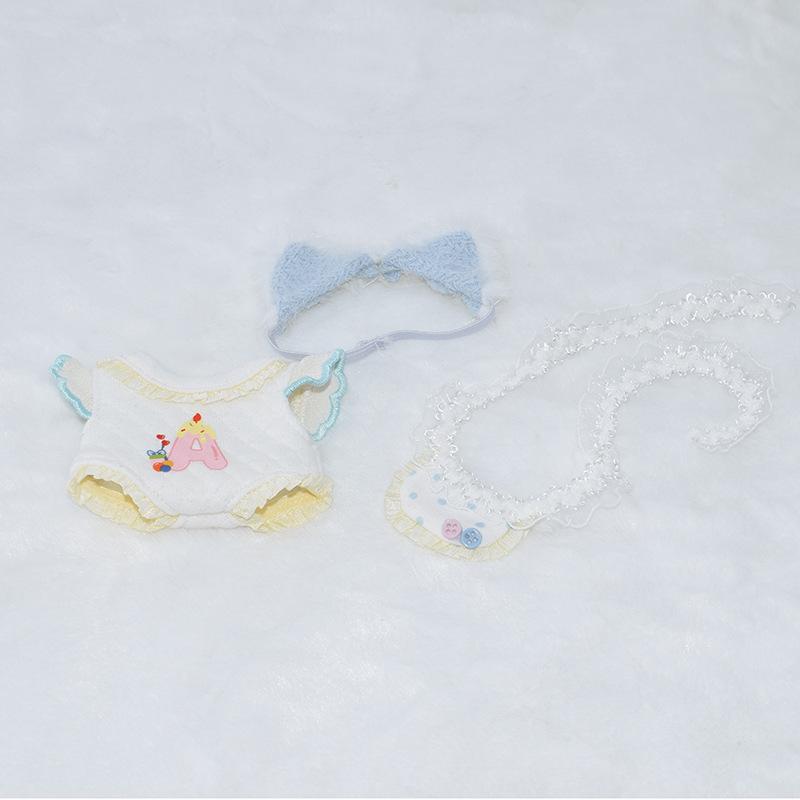 10CM Cotton Doll Clothes for Standing and Sitting Dolls - Fits 17CM Sitting Position, Dress-up Accessories 17CM Sitting Plush
10CM Cotton Doll Clothes for Standing and Sitting Dolls - Fits 17CM Sitting Position, Dress-up Accessories 17CM Sitting Plush