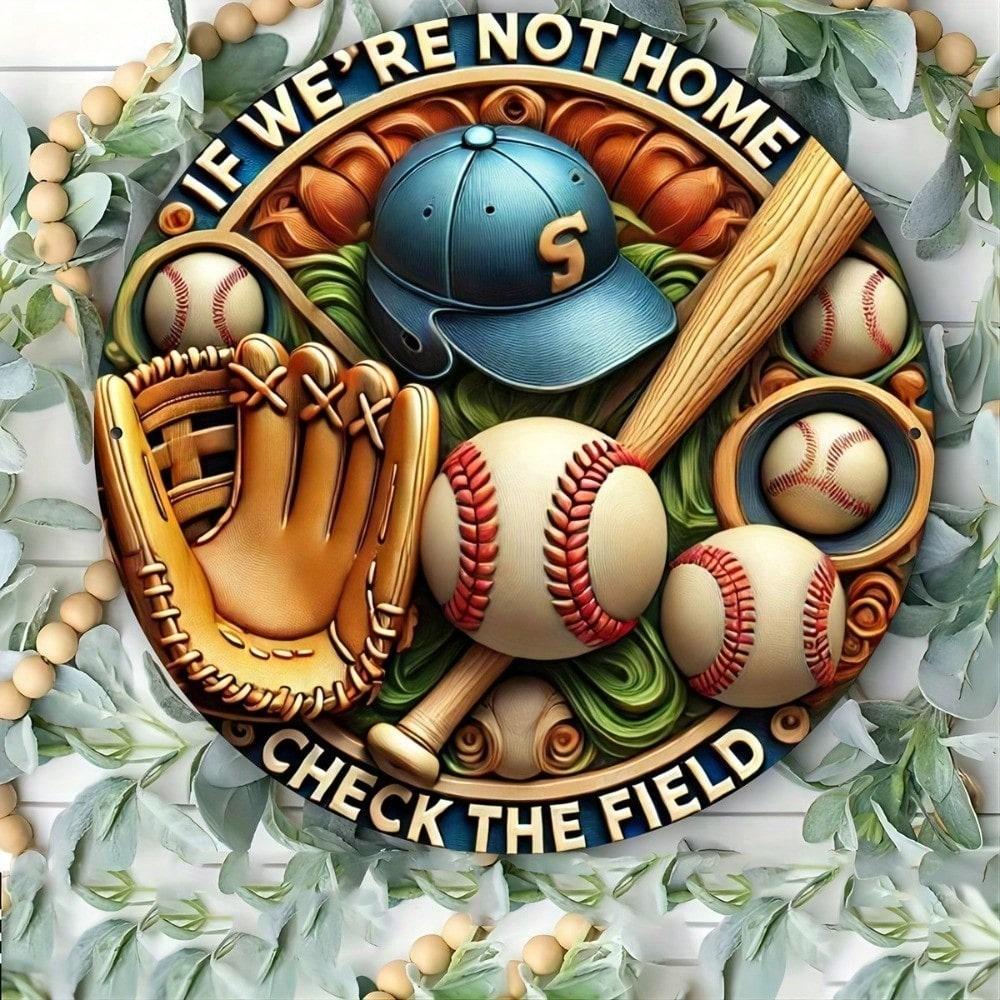Vintage Metal Wall Sign If We re Not Home Check The Field 8x8 Inch, Rustic Tin Baseball Decor Sports Man Cave Art 20x20 різнокольоровий
Vintage Metal Wall Sign If We re Not Home Check The Field 8x8 Inch, Rustic Tin Baseball Decor Sports Man Cave Art 20x20 різнокольоровий