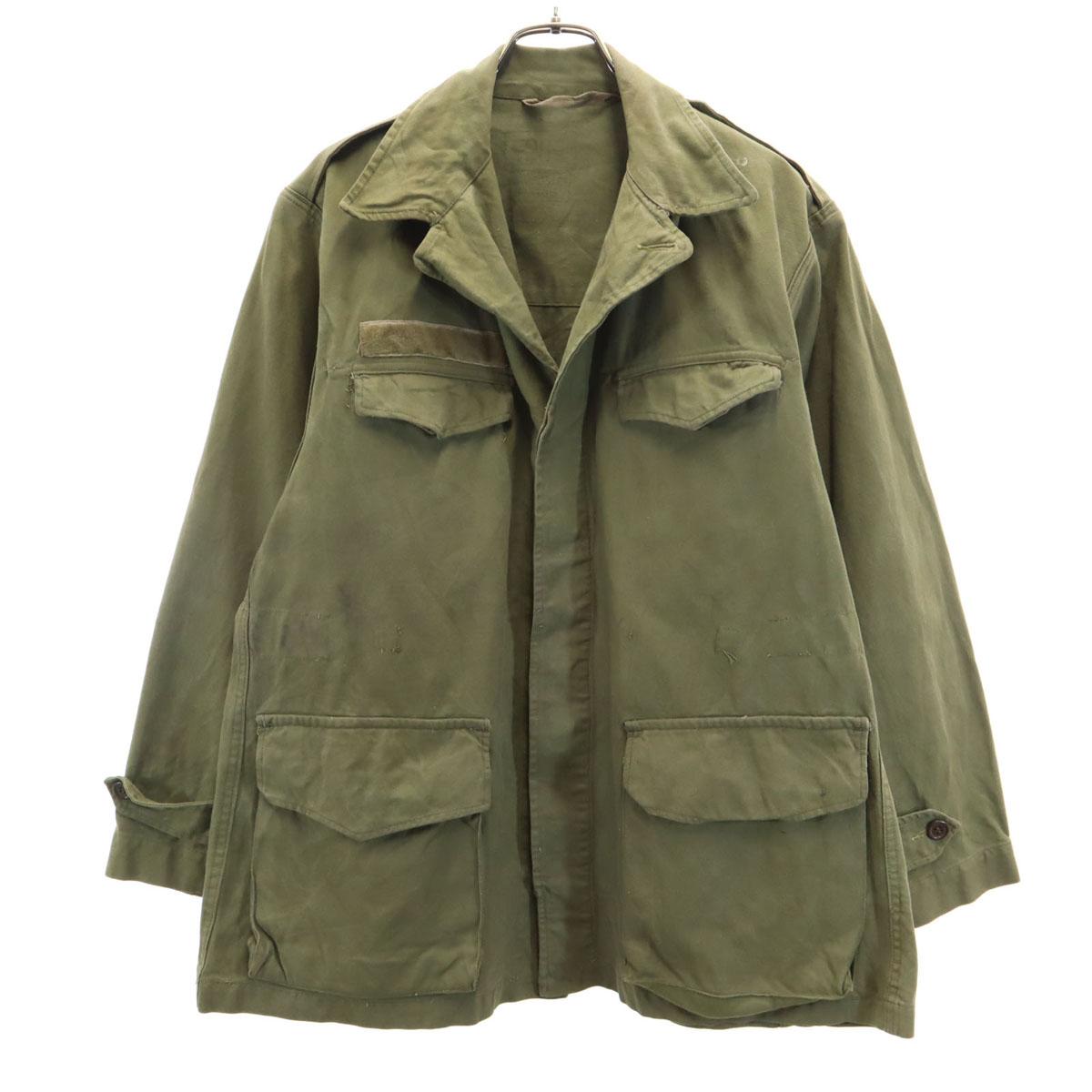 FRENCH ARMY 60s Late cotton twill vintage M-47 Field jacket 26 military Men s Used
FRENCH ARMY 60s Late cotton twill vintage M-47 Field jacket 26 military Men s Used