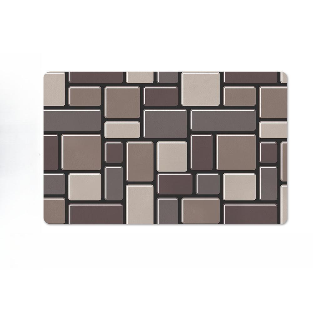 Brown Brick Print Kitchen Rug, Non-Slip Cushioned Comfort Standing Mat, Heavy Duty Floor Carpet for Home Sink Laundry, 1PC 40x60cm
Brown Brick Print Kitchen Rug, Non-Slip Cushioned Comfort Standing Mat, Heavy Duty Floor Carpet for Home Sink Laundry, 1PC 40x60cm