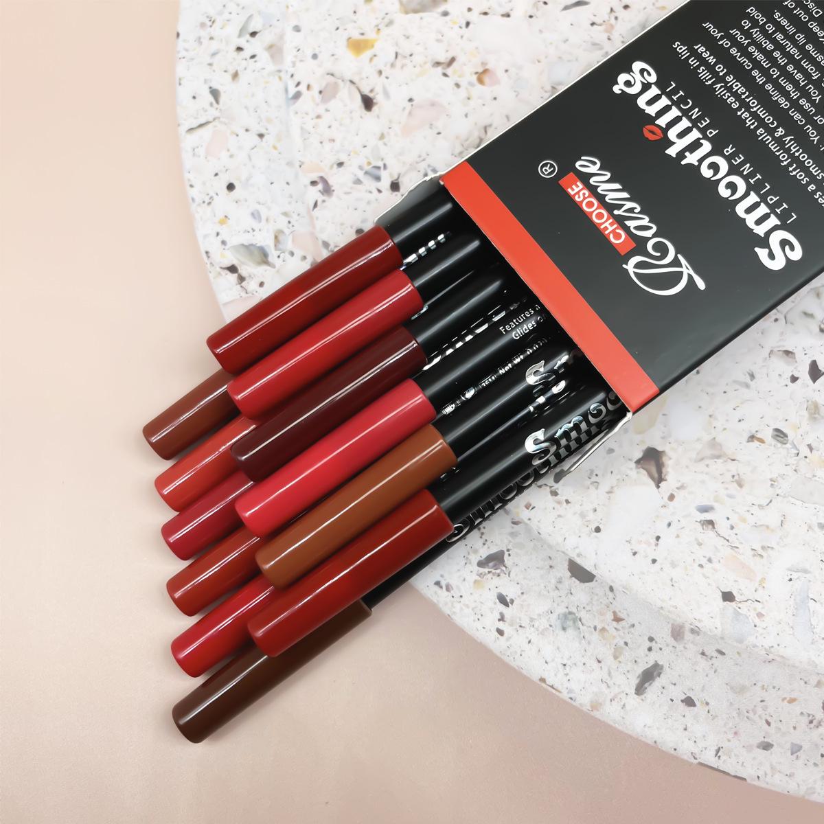 12-Color Waterproof Matte Lip Liner Set: Sharpenable, Smudge-Proof & Wooden 0.85g*12PCS (Cross-border Exclusive)
12-Color Waterproof Matte Lip Liner Set: Sharpenable, Smudge-Proof & Wooden 0.85g*12PCS (Cross-border Exclusive)