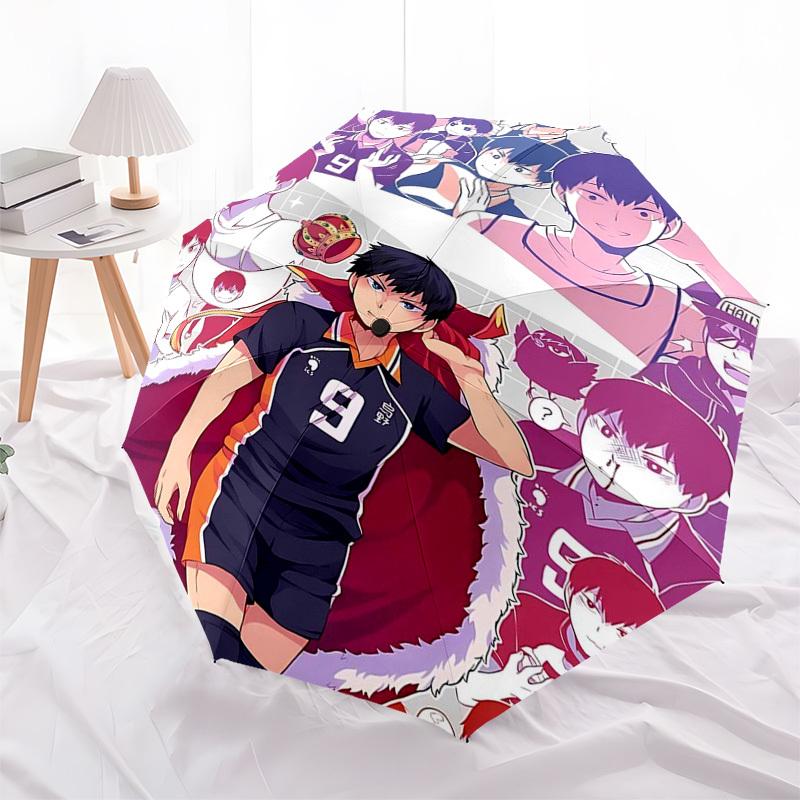 1pc Haikyuu!! Kuroo Tetsurou Automatic Opening Closing Umbrella Portable 3-Fold Design with 8-Bone Iron Frame Outdoor Umbrella Ideal Gift for Fans, Tr
1pc Haikyuu!! Kuroo Tetsurou Automatic Opening Closing Umbrella Portable 3-Fold Design with 8-Bone Iron Frame Outdoor Umbrella Ideal Gift for Fans, Tr