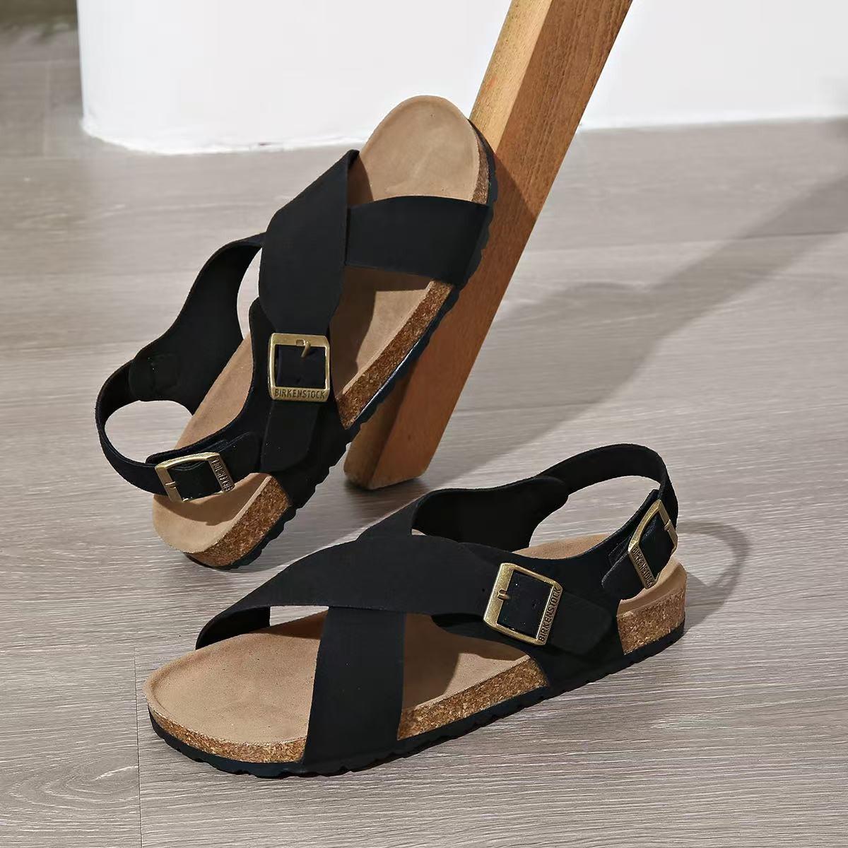 New flat-bottomed cross-strapped beach sandals summer large-size open-toed retro Boken sandals women 35
New flat-bottomed cross-strapped beach sandals summer large-size open-toed retro Boken sandals women 35