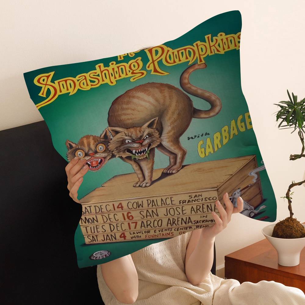 The Smashing Pumpkins Band Pillowcases Home Bedding Decorative Pillow Cover Wedding Super Soft Pillow Case 30x30 cm
The Smashing Pumpkins Band Pillowcases Home Bedding Decorative Pillow Cover Wedding Super Soft Pillow Case 30x30 cm