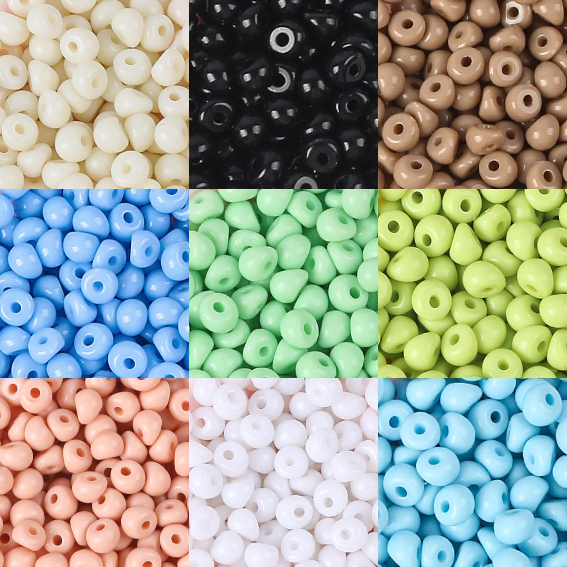 5Mm Solid Color Water Drop Shaped Rice Bead Acrylic Loose Bead Diy Earrings Bracelet Necklace Beaded Material Jewelry Accessories 10G (about 190 pieces)
5Mm Solid Color Water Drop Shaped Rice Bead Acrylic Loose Bead Diy Earrings Bracelet Necklace Beaded Material Jewelry Accessories 10G (about 190 pieces)