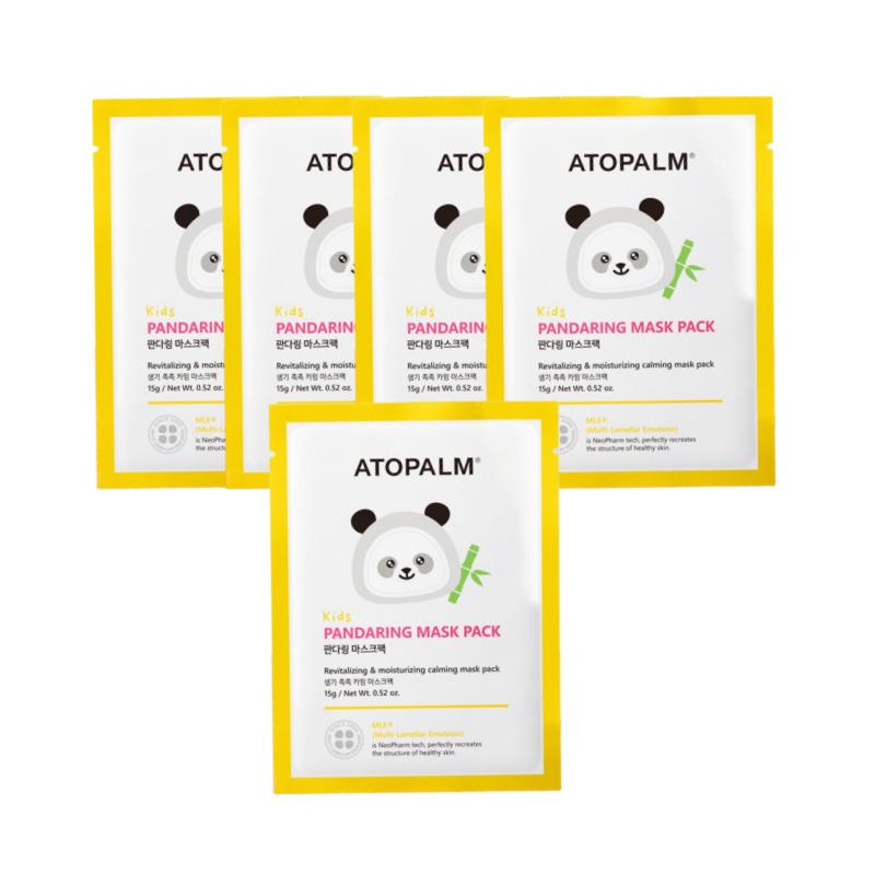ATOPALM Panda Ring Mask Pack 15g (5 Sheets)
ATOPALM Panda Ring Mask Pack 15g (5 Sheets)