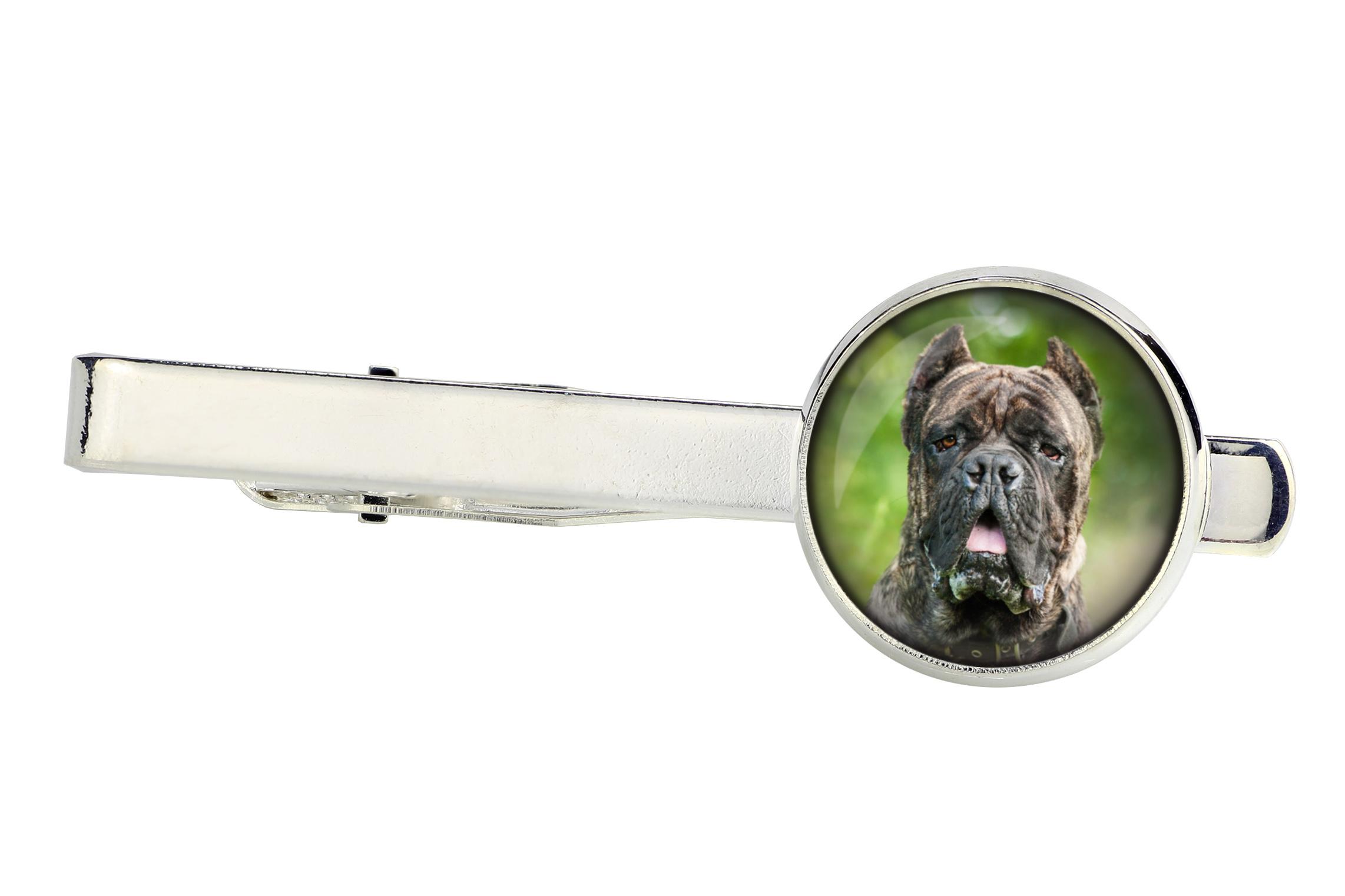 Cane Corso, Italian Cane Corso - tie clip, ornament, jewelry for an evening outfit by Art-Dog срібний
Cane Corso, Italian Cane Corso - tie clip, ornament, jewelry for an evening outfit by Art-Dog срібний