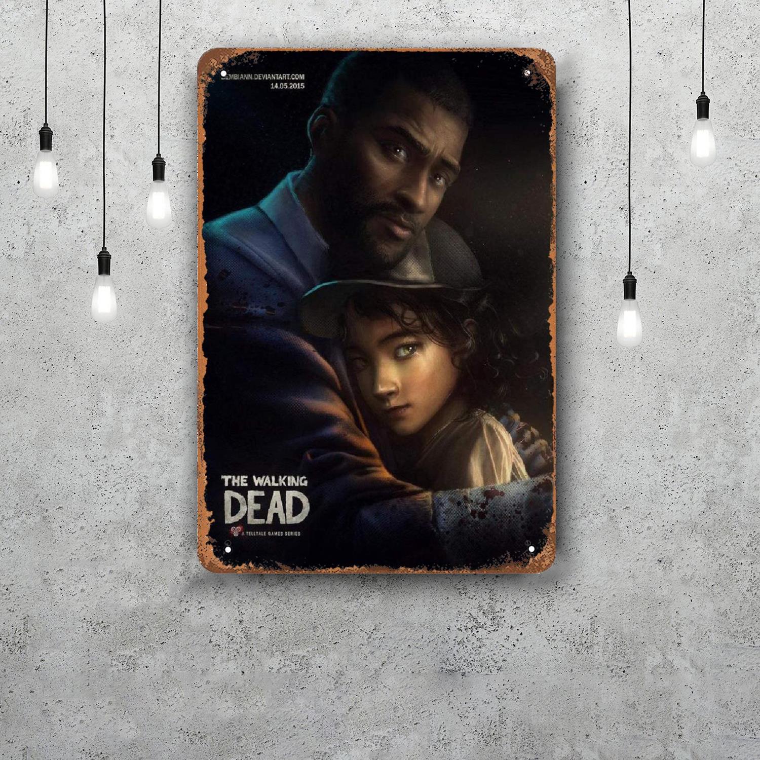 the walking dead Vintage Metal Tin Signs Posters Decor Retro Metal Plaque Wall Art Decor for Garage Bar 20x30cm(7.8x11.8inch)
the walking dead Vintage Metal Tin Signs Posters Decor Retro Metal Plaque Wall Art Decor for Garage Bar 20x30cm(7.8x11.8inch)