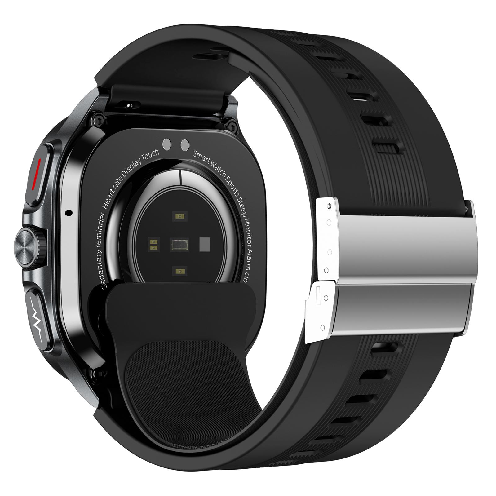 TK65 1.43 Inch ECG Blood Pressure Monitor Bluetooth-compatible Call Smart Watch Support NFC Access Control Red
TK65 1.43 Inch ECG Blood Pressure Monitor Bluetooth-compatible Call Smart Watch Support NFC Access Control Red