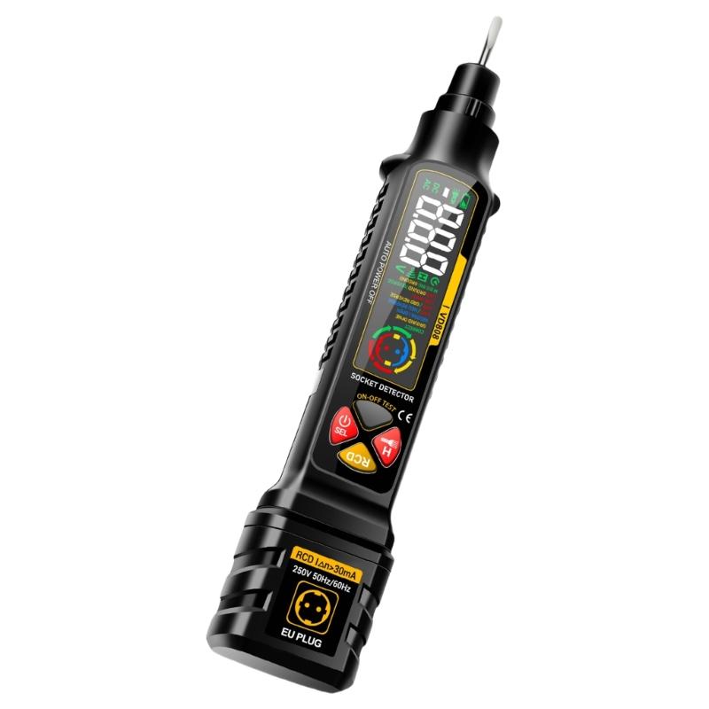 High Sensitivity European Standard Socket Phase Tester Detection Tool For Accurate Current Detection And Circuit Safety чорний
High Sensitivity European Standard Socket Phase Tester Detection Tool For Accurate Current Detection And Circuit Safety чорний