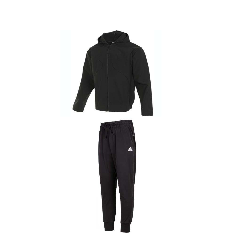 Adidas Windproof Zipper Hooded Woven Jacket Breathable Comfortable Long Pants Casual Sports Suit Men suit Black IJ6092+IC9417 M
Adidas Windproof Zipper Hooded Woven Jacket Breathable Comfortable Long Pants Casual Sports Suit Men suit Black IJ6092+IC9417 M