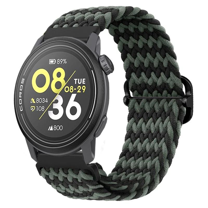 20mm 22mm Soft Nylon Braided Strap For COROS APEX 4/PACE 4/3/2 CMF Watch 3/2/1 Pro Breathable Bracelet Suunto Race 2/S Watchband COROS PACE 4-3-Pro
20mm 22mm Soft Nylon Braided Strap For COROS APEX 4/PACE 4/3/2 CMF Watch 3/2/1 Pro Breathable Bracelet Suunto Race 2/S Watchband COROS PACE 4-3-Pro