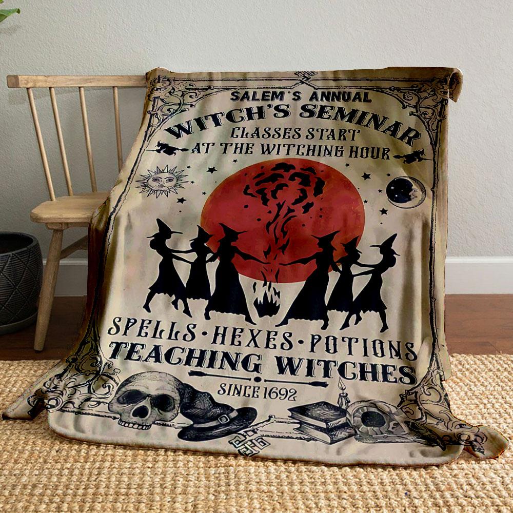 Halloween Witch Seminar Blanket bedroom Blanket for Livingroom Couch lunch break Soft throw for Friend s festival Gift 80cm x 120cm
Halloween Witch Seminar Blanket bedroom Blanket for Livingroom Couch lunch break Soft throw for Friend s festival Gift 80cm x 120cm