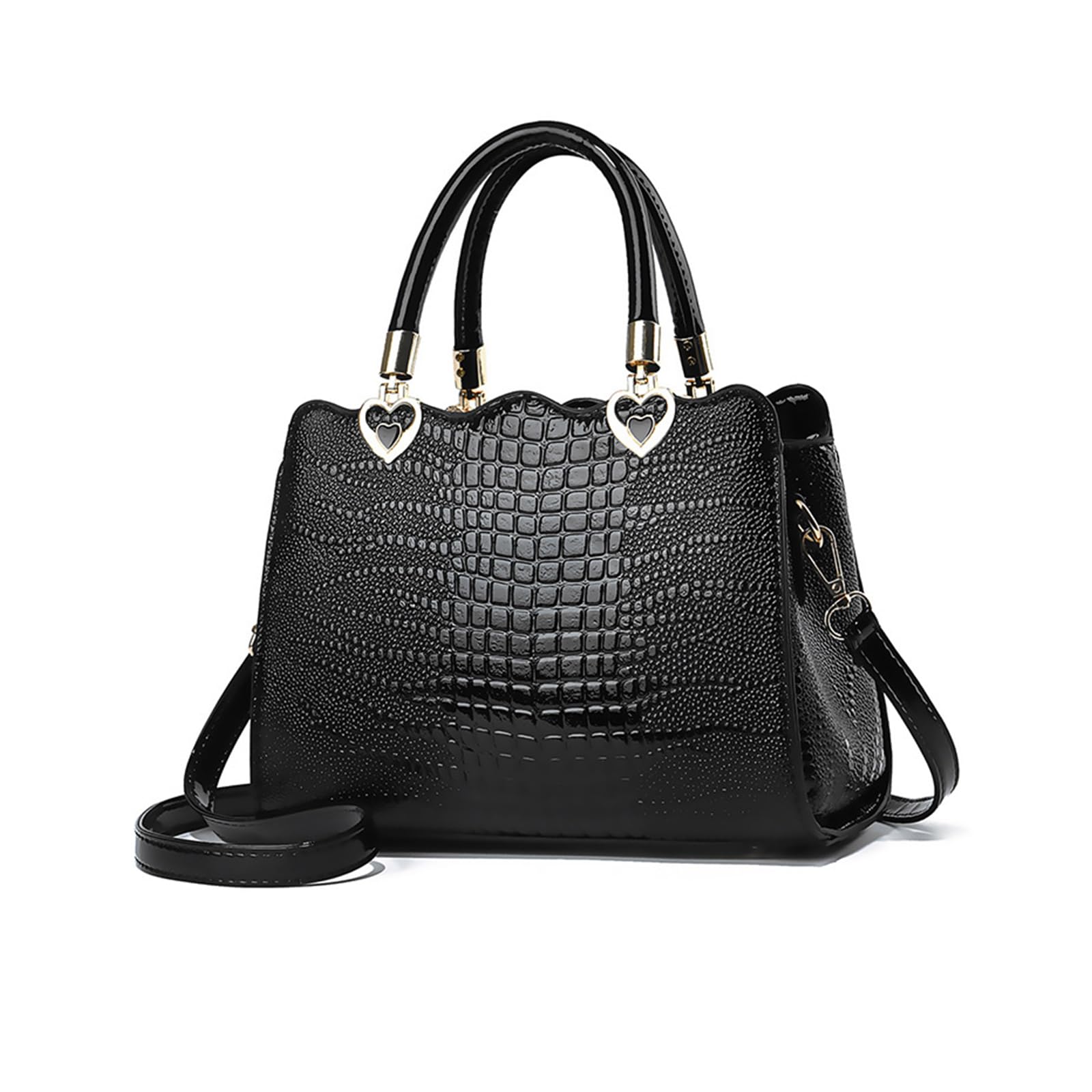 Elegant Shoulder Stylish Crossbody Bag with Multiple PU Leather Business Popular for Black NICOLE&DORIS Women s Handbag, Bag, Studs, Dividers, чорний
Elegant Shoulder Stylish Crossbody Bag with Multiple PU Leather Business Popular for Black NICOLE&DORIS Women s Handbag, Bag, Studs, Dividers, чорний