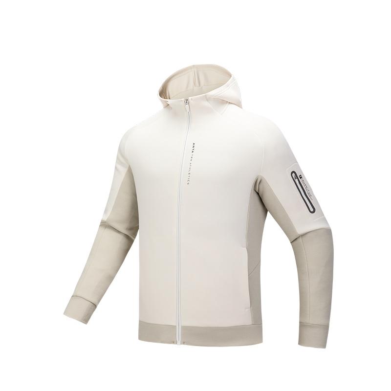 Anta Comfortable Casual Minimalist Color-Block Zip-Up Hooded Jacket Men Jacket Stone-White Dune-Gray 152517718S-1 L
Anta Comfortable Casual Minimalist Color-Block Zip-Up Hooded Jacket Men Jacket Stone-White Dune-Gray 152517718S-1 L