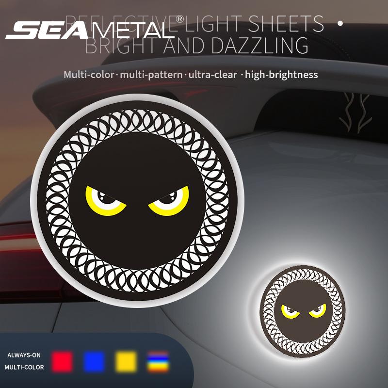 SEAMETAL Motorcycle Reflect Turn Signal Sticker Light Daytime Circular LED Taillights Refit Night Driving Safety Warning Lights Type B жовтий/білий
SEAMETAL Motorcycle Reflect Turn Signal Sticker Light Daytime Circular LED Taillights Refit Night Driving Safety Warning Lights Type B жовтий/білий