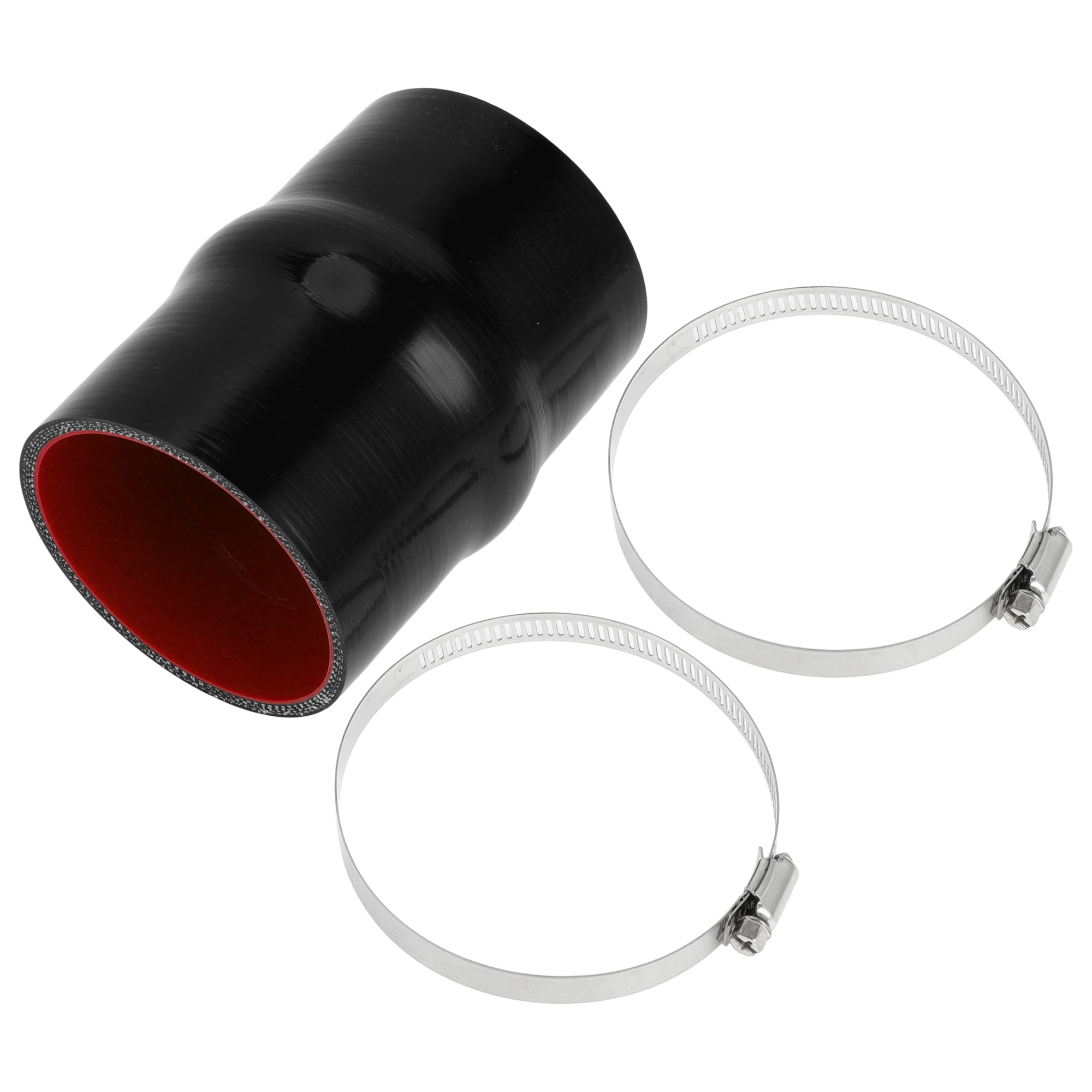 X AUTOHAUX 1 Set Inner Diameter 83mm/3.27 Length 127mm/5.00 Black Red Car Silicone Hose, Inner diameter 83 mm
X AUTOHAUX 1 Set Inner Diameter 83mm/3.27 Length 127mm/5.00 Black Red Car Silicone Hose, Inner diameter 83 mm