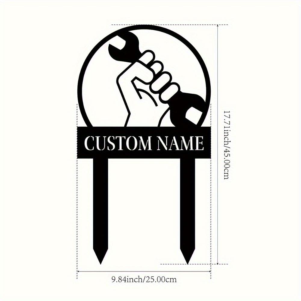 Metal Garden Stakes Custom Lawn Sign Outdoor Decor Yard Art Gift TYDZ003070
Metal Garden Stakes Custom Lawn Sign Outdoor Decor Yard Art Gift TYDZ003070