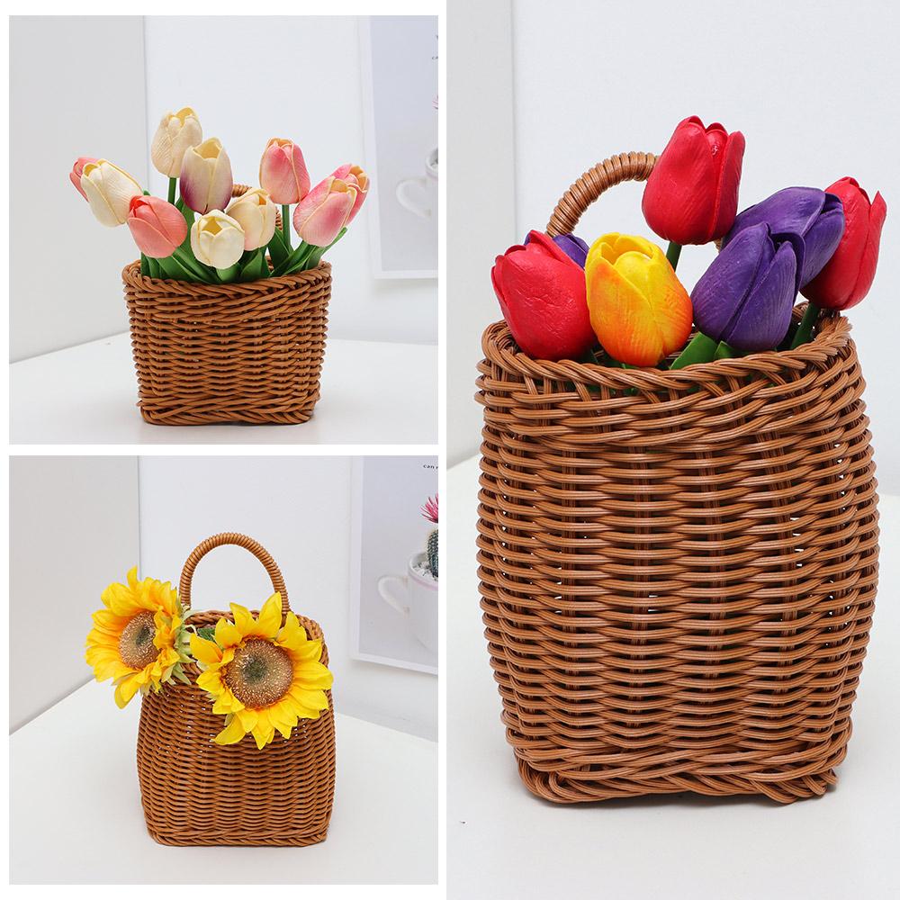 Decoration Flower Household Sundries Vegetable Fruit Basket Hanging Wall Organizer Storage Baskets
Decoration Flower Household Sundries Vegetable Fruit Basket Hanging Wall Organizer Storage Baskets