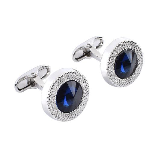 1 Pair Cufflinks Polished Smooth Surface Rhinestones Inlaid Round Shape Men Suit Shirt Cufflinks Shirt Button Replacement 6
1 Pair Cufflinks Polished Smooth Surface Rhinestones Inlaid Round Shape Men Suit Shirt Cufflinks Shirt Button Replacement 6