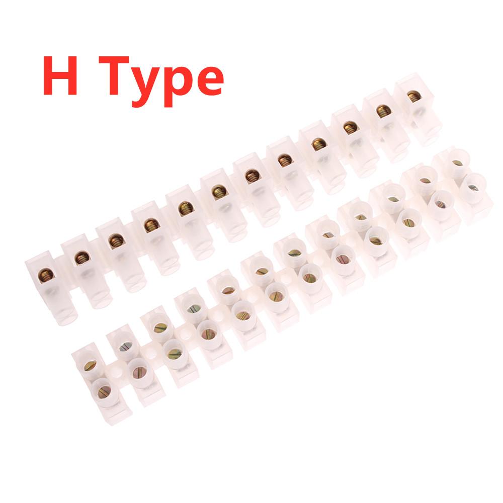 1pcs U H Type 12 Position Plastic Barrier Terminal Strip Block Barrier Screw Block Connection Strips for Electrical Wiring 3A10A 3A
1pcs U H Type 12 Position Plastic Barrier Terminal Strip Block Barrier Screw Block Connection Strips for Electrical Wiring 3A10A 3A