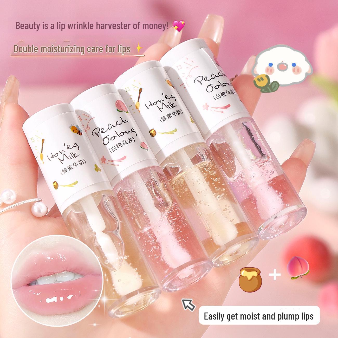 HEYXI Han Yuanxi Qinrun Lip Essence Oil: Moisturizing & Hydrating Gloss, 5ml Honey Milk
HEYXI Han Yuanxi Qinrun Lip Essence Oil: Moisturizing & Hydrating Gloss, 5ml Honey Milk