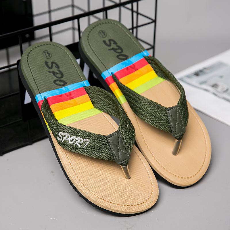 Large size summer fashion trend flip-flops non-slip and wear-resistant lazy one-pedal casual beach shoes home slippers 36
Large size summer fashion trend flip-flops non-slip and wear-resistant lazy one-pedal casual beach shoes home slippers 36