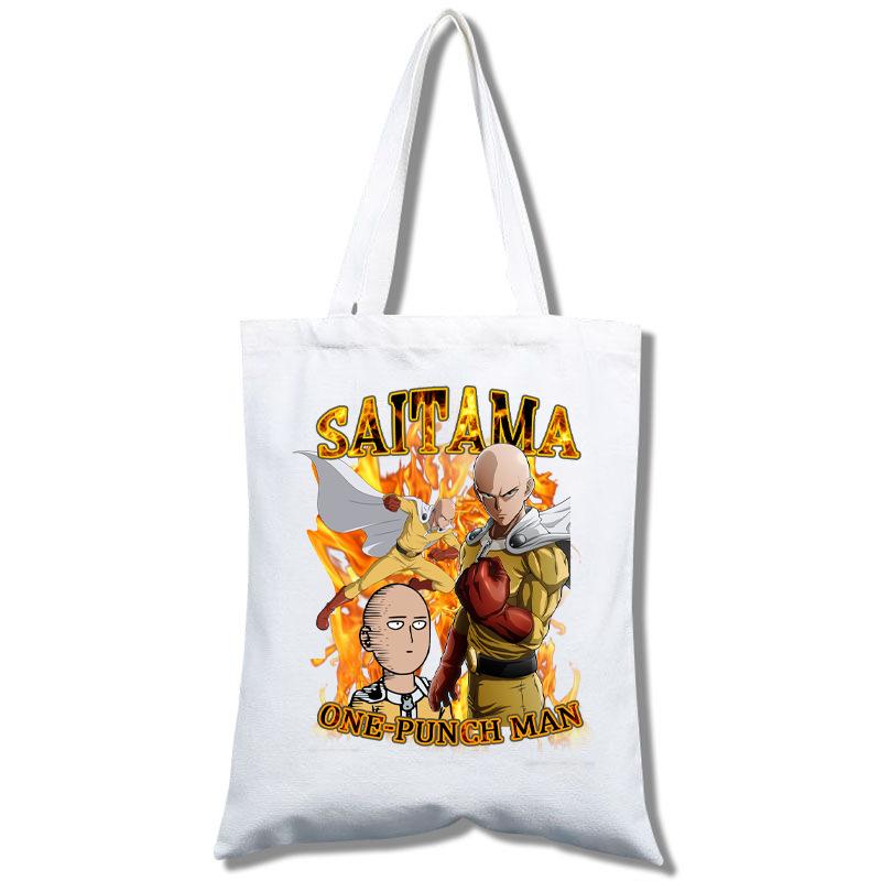 Anime, One Punch Superman, Tote Bag Fashion Shopping Bag Portable Ladies Shoulder Bag Canvas Bag non-zipper style 6
Anime, One Punch Superman, Tote Bag Fashion Shopping Bag Portable Ladies Shoulder Bag Canvas Bag non-zipper style 6