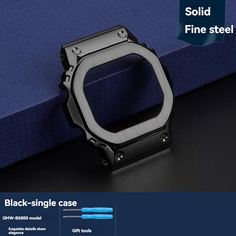 B5000 Small Silver Nugget metal watchband case For Casio 3459 G-SHOCK GMW-B5000 modified Stainless steel Watch Strap accessories For GMW-B5000
B5000 Small Silver Nugget metal watchband case For Casio 3459 G-SHOCK GMW-B5000 modified Stainless steel Watch Strap accessories For GMW-B5000