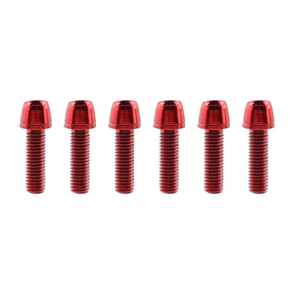 6pcs/set Titanium-plated Bicycle Handlebar Screws Bicycle Disc Brake Caliper Bolt Road red-Titanium-plated
6pcs/set Titanium-plated Bicycle Handlebar Screws Bicycle Disc Brake Caliper Bolt Road red-Titanium-plated