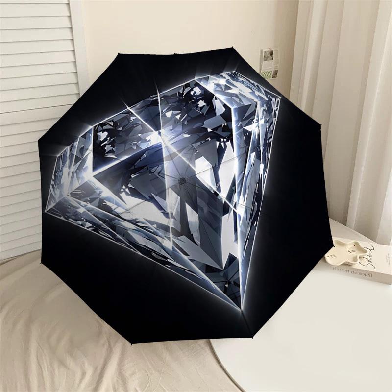 1PC Diamond Umbrella-8-Rib Reinforced, Automatic Open, Lightweight & Durable, Cute Fashion Accessory for Outdoor-F2651
1PC Diamond Umbrella-8-Rib Reinforced, Automatic Open, Lightweight & Durable, Cute Fashion Accessory for Outdoor-F2651