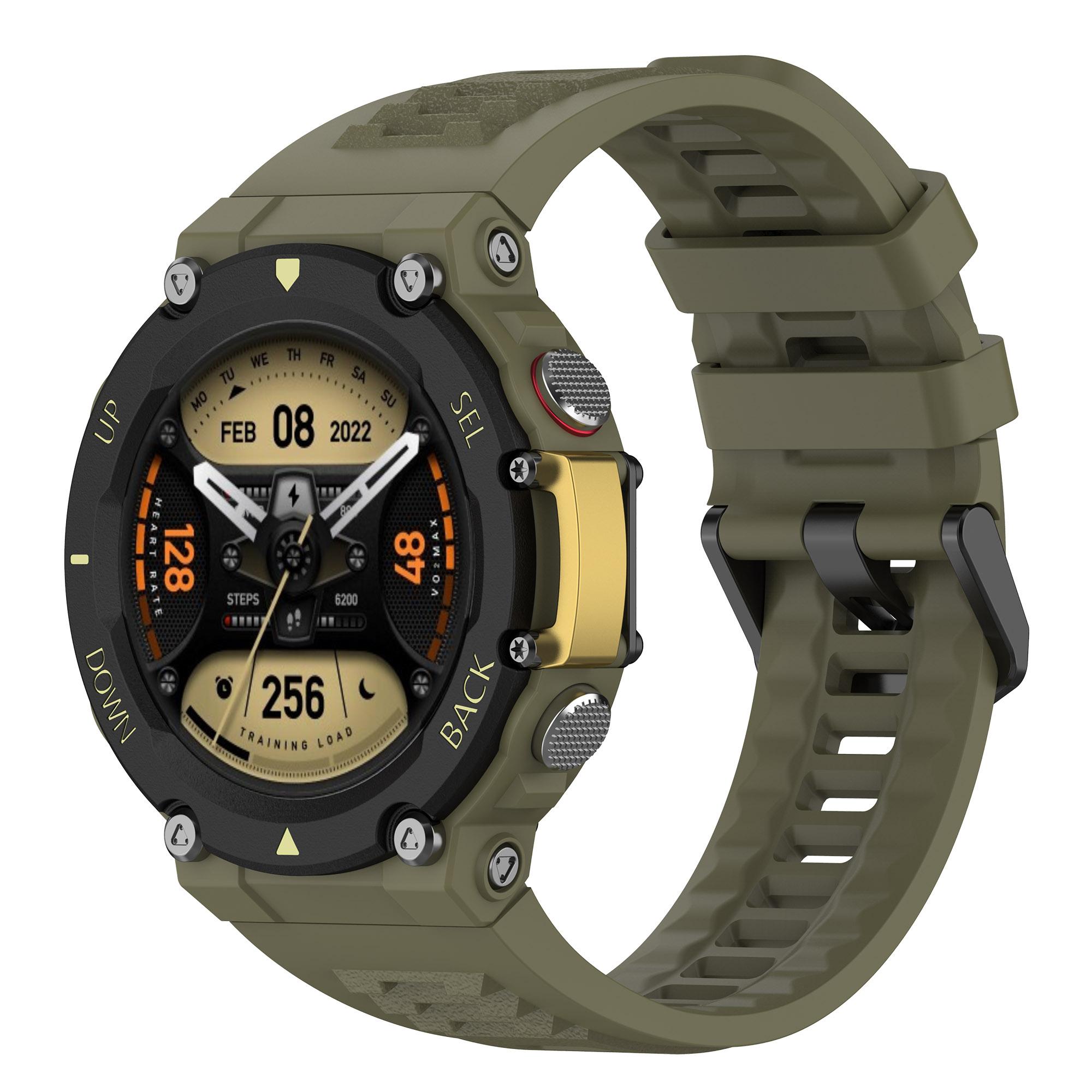 Silicone Strap For Amazfit T-Rex 2 Original Sports outdoor Breathable Bracelet Wristband Correa for Huami Amazfit T-Rex 2 Belt HuamiAmazfit T-Rex 2 джунглях зеленый
Silicone Strap For Amazfit T-Rex 2 Original Sports outdoor Breathable Bracelet Wristband Correa for Huami Amazfit T-Rex 2 Belt HuamiAmazfit T-Rex 2 джунглях зеленый