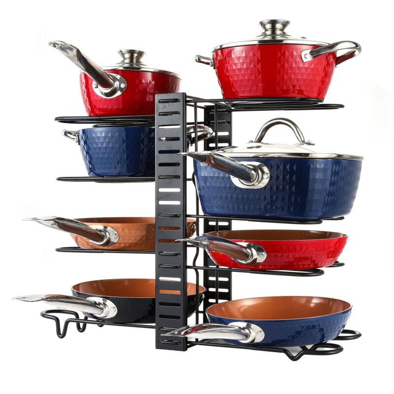 Pots and Pans Organizer Rack Multi-layer Iron Wire Bilateral Pot Cover Storage Rack Pots Lids Storage Holder Kitchen Storage
Pots and Pans Organizer Rack Multi-layer Iron Wire Bilateral Pot Cover Storage Rack Pots Lids Storage Holder Kitchen Storage