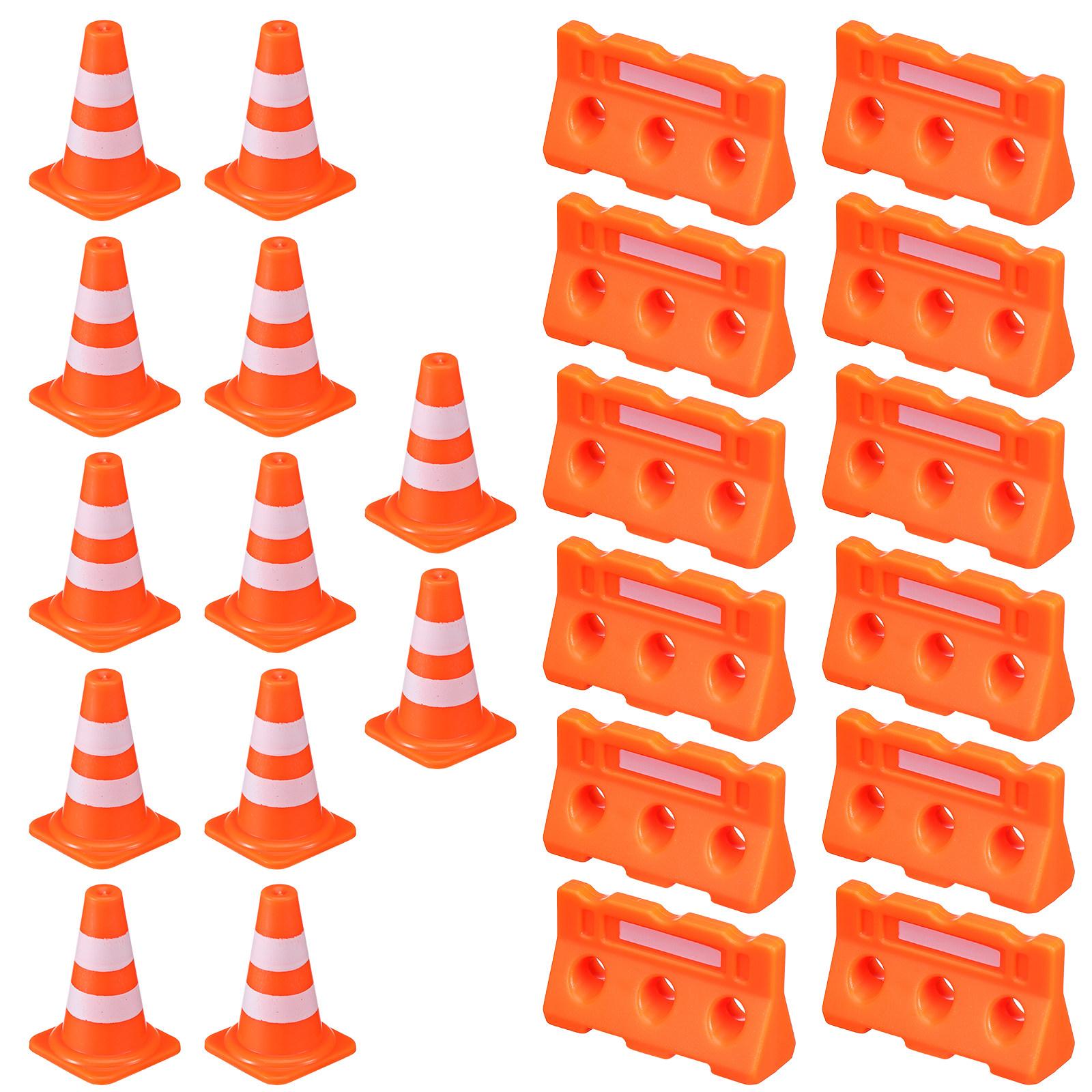 20Pcs Mini Traffic Safety Signs Set Educational Roadblocks Plastic Cones Simulation Early Learning for Educational Plaything оранжевый
20Pcs Mini Traffic Safety Signs Set Educational Roadblocks Plastic Cones Simulation Early Learning for Educational Plaything оранжевый