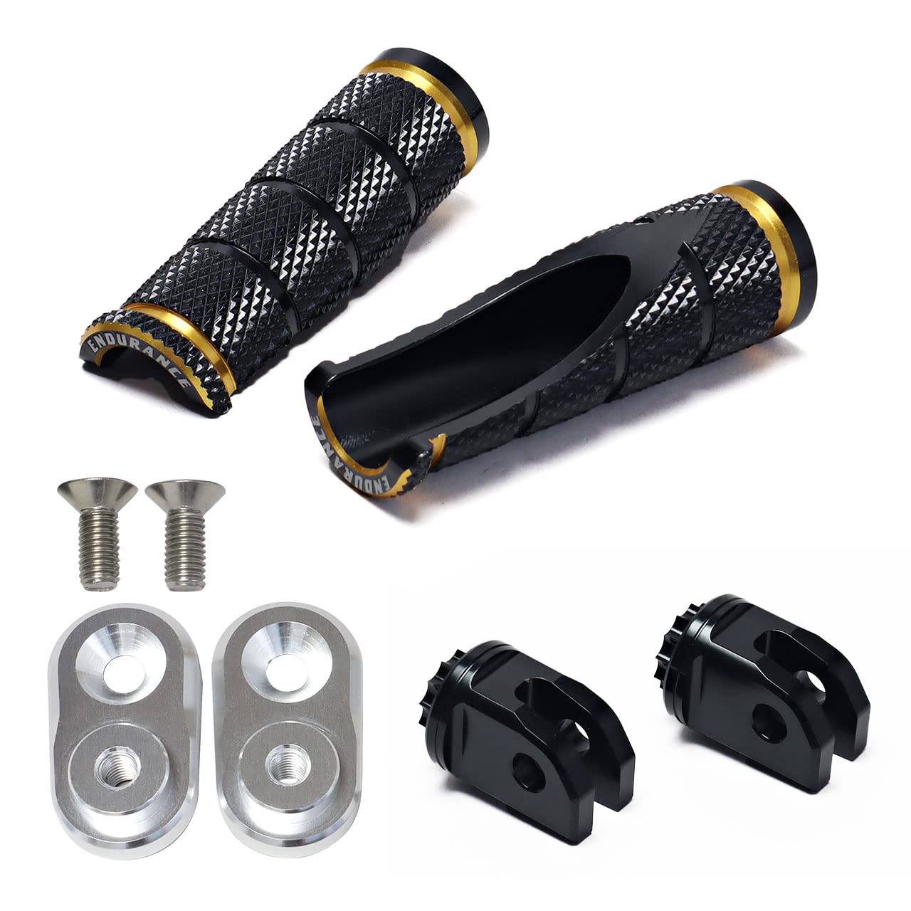 Комплект регулируемых подножек для велосипеда Endurance HG Yamaha 2 Series Universal XSMAW3S Black/Gold/Silver
Комплект регулируемых подножек для велосипеда Endurance HG Yamaha 2 Series Universal XSMAW3S Black/Gold/Silver
