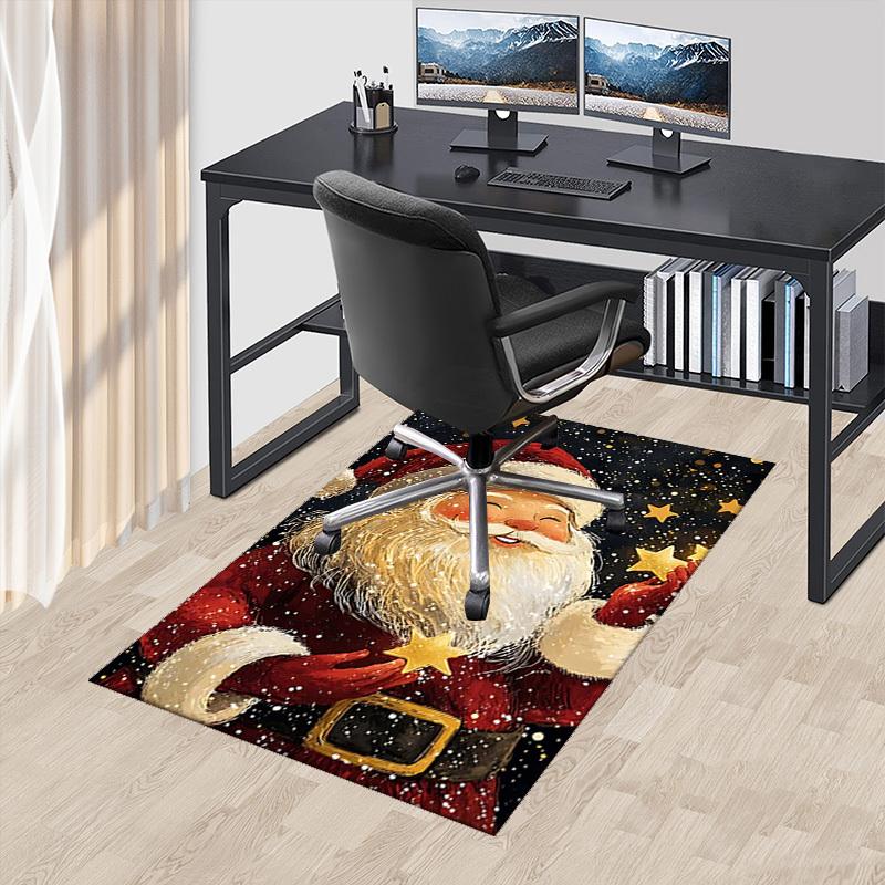 Christmas Santa Claus Chair Mat - Anime Cartoon Design, Non-Slip Carpet for Office, Home Decor, Living Room, Bedroom, Gaming Room & Dormitory.R077 60cm by 90cm
Christmas Santa Claus Chair Mat - Anime Cartoon Design, Non-Slip Carpet for Office, Home Decor, Living Room, Bedroom, Gaming Room & Dormitory.R077 60cm by 90cm