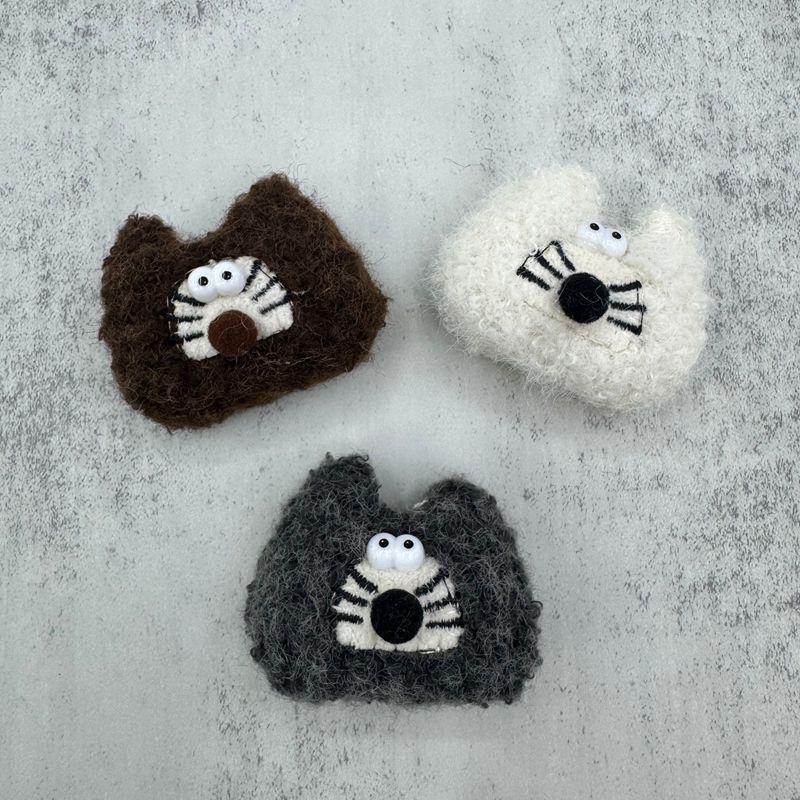 Cartoon Animal Plush Hair Clips and Ties Cute Kitten Off-white
Cartoon Animal Plush Hair Clips and Ties Cute Kitten Off-white