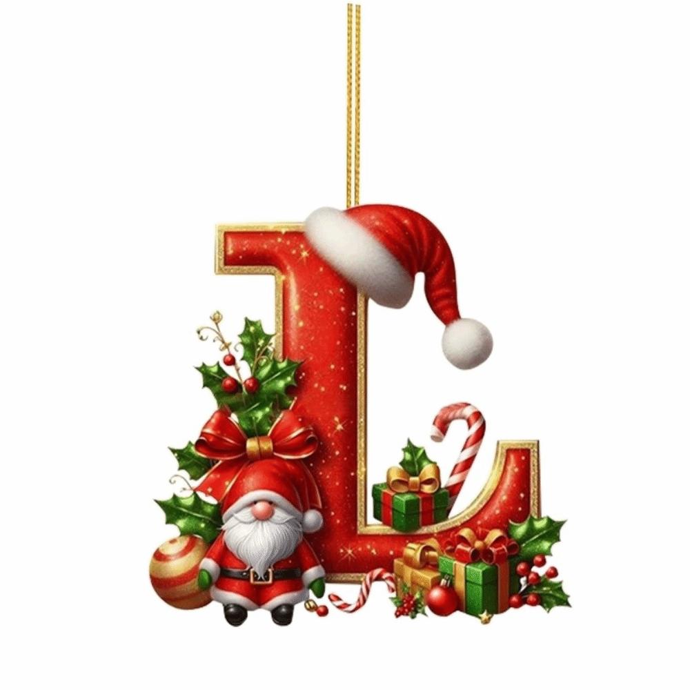 26 Letter Christmas Decorations Personalized Design DIY Christmas Tree Hanging Pendant Acrylic Xmas Letter Decoration
26 Letter Christmas Decorations Personalized Design DIY Christmas Tree Hanging Pendant Acrylic Xmas Letter Decoration