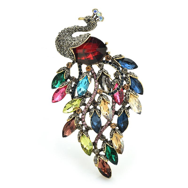Wuli&baby Big Luxury Peacock Brooches For Women Unisex 3-color Rhinestone Beautiful Bird Animal Party Brooch Pins Gifts
Wuli&baby Big Luxury Peacock Brooches For Women Unisex 3-color Rhinestone Beautiful Bird Animal Party Brooch Pins Gifts